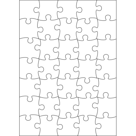 Puzzle mit 35 Teile