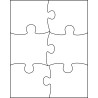 Puzzle mit 6 Teile