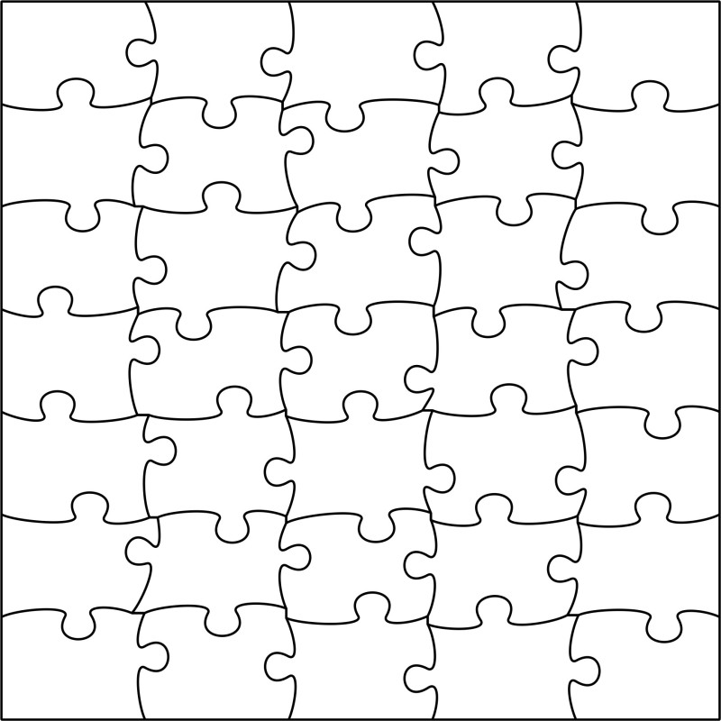 Puzzle mit 35 Teile V1